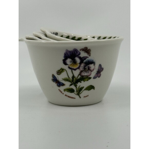Portmeirion Botanic Garden Measuring Cup Set of Four NIB - Picture 9 of 13
